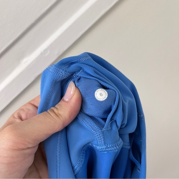 Lululemon Wunder Train High-Rise Tight in Blue Size 6 - Picture 4 of 4